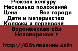 Рюкзак кенгуру 0 . Несколько положений › Цена ­ 1 000 - Все города Дети и материнство » Коляски и переноски   . Воронежская обл.,Нововоронеж г.